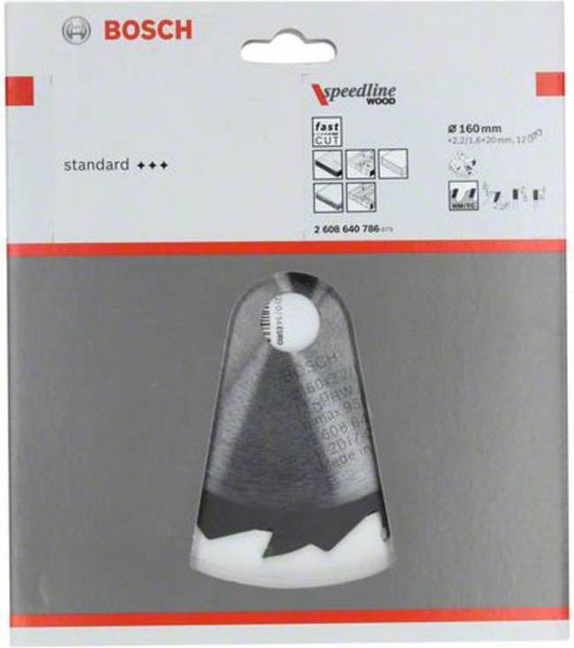 Actual product image Bosch Professional Zubehör PRO Wood circular saw blade, 160 x 2.2 x 20 mm