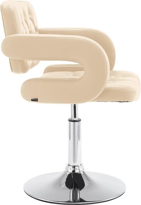 Produktbild CLP Lounger Dublin Kunstleder, creme