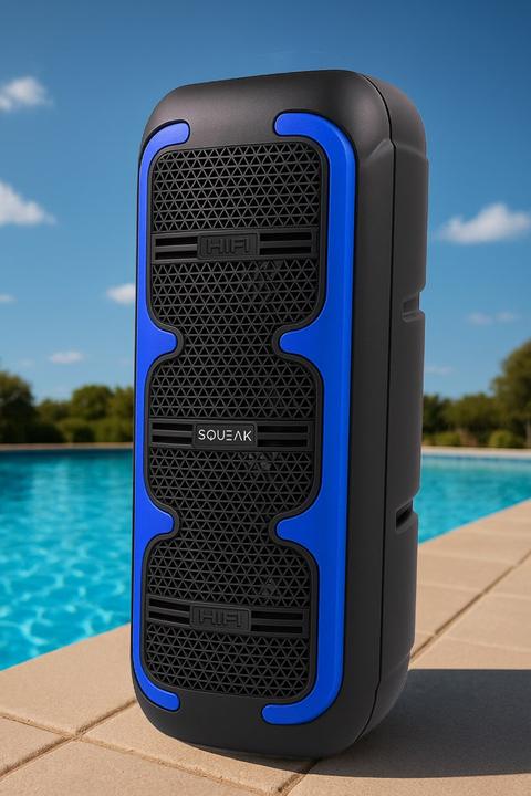 Actual product image Squeak Głośnik Karaoke Beatone Bluetooth 5.3 45w Radio Fm Microsd Aux USB USB-C Sq1009 (10 h)