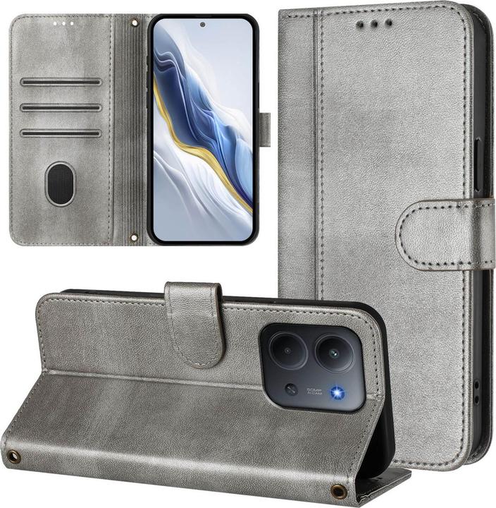 Produktbild Cover-Discount Xiaomi Redmi 15C – Retro Look Etui im Vintage Design (Xiaomi Redmi Note 15)