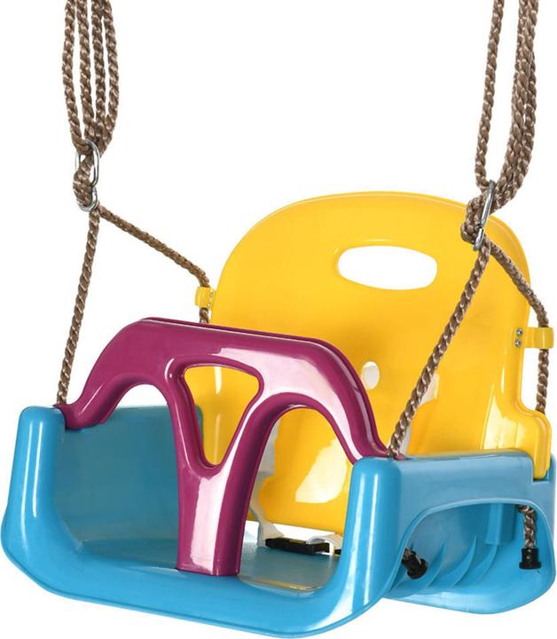 Actual product image Outsunny Children's swing with adjustable ropes