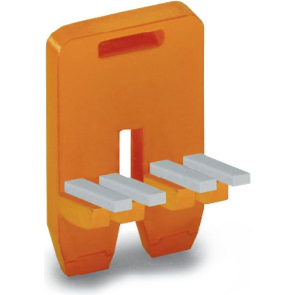 Wago Ponticello del circuito, Accessori di elettronica + Alloggiamento, Arancia