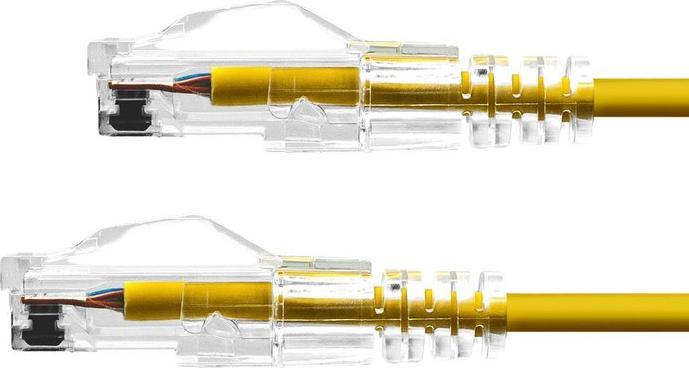 Immagine prodotto ProXtend Slim U/UTP CAT6 LSZH AWG 28 Giallo 30CM (U/UTP, CAT6, 0.30 m)