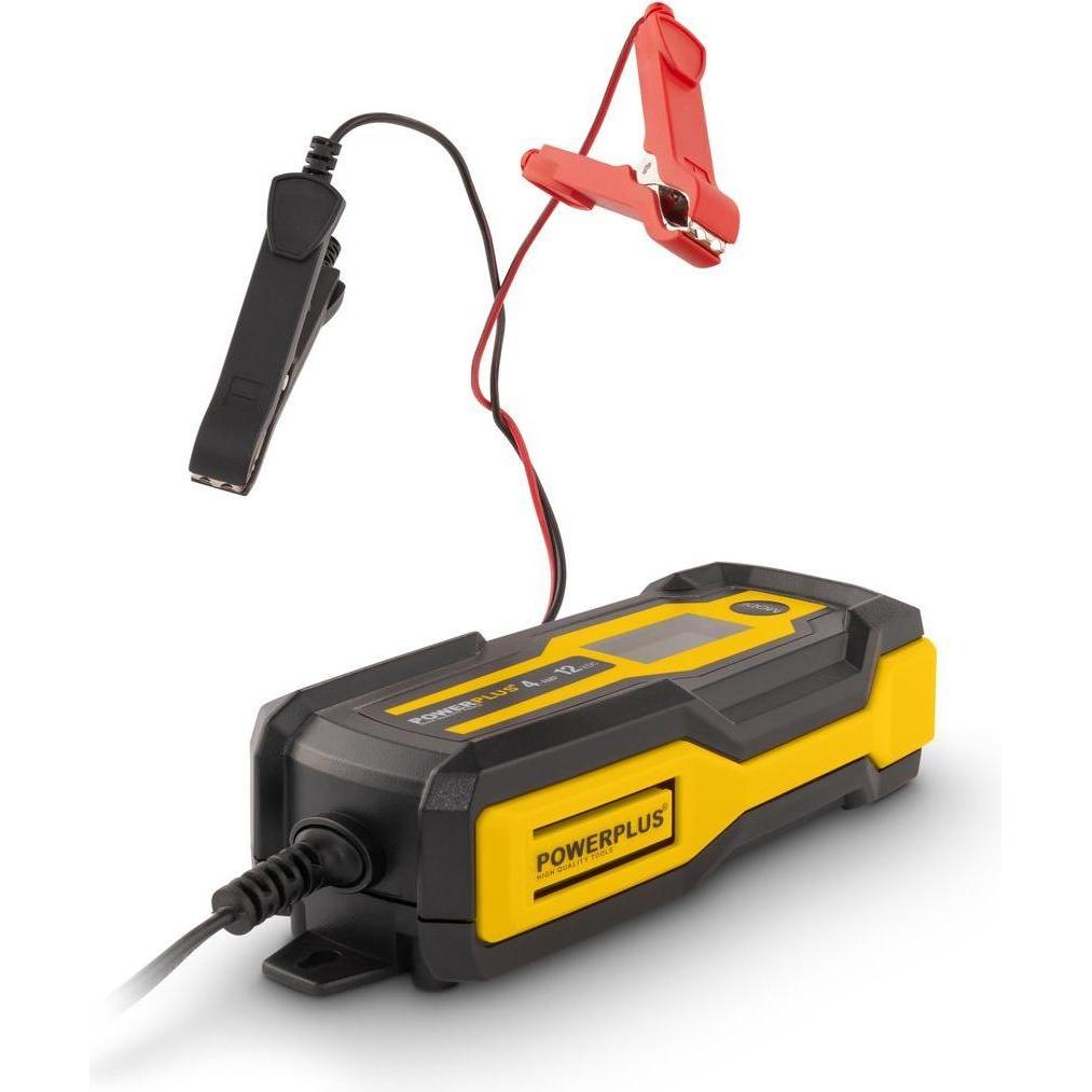 Powerplus, Caricabatterie per auto, Caricabatteria 70W/4A/120Ah (12V, 4 A)