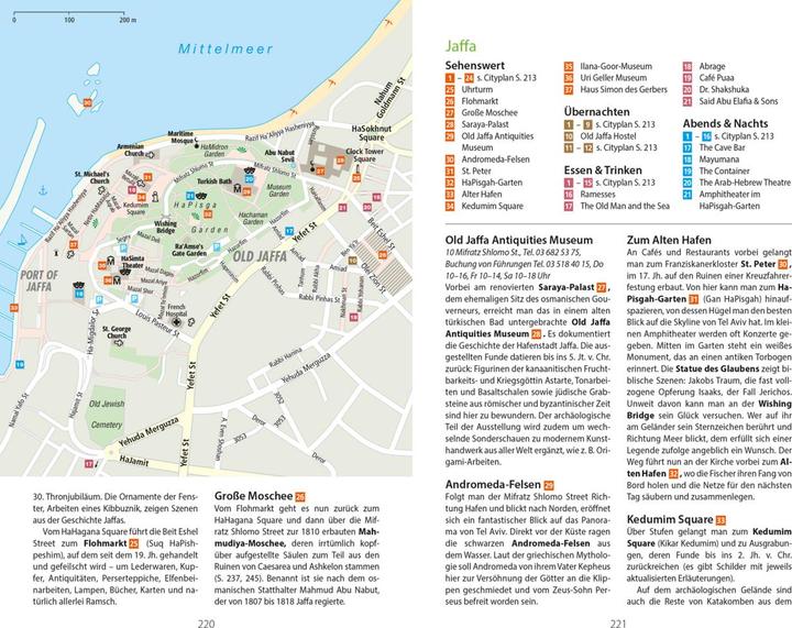 Produktbild Reise-Handbuch Reiseführer Israel, Palästina, Sinai (Deutsch, Michel Rauch, 2022)