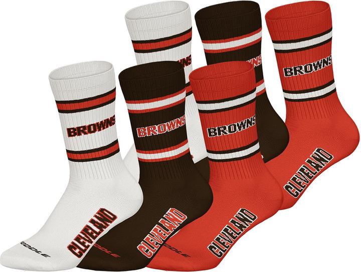 Braun, Orange, Weiss