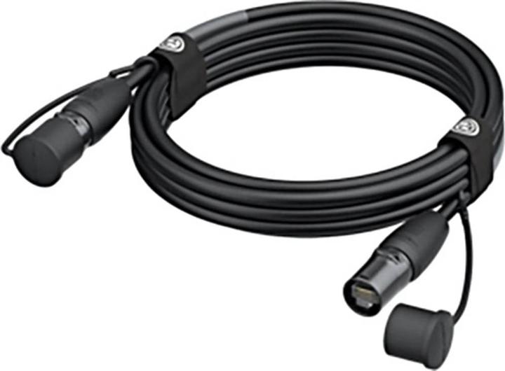 Produktbild Neutrik NKE5E-E1E1-M0005 RJ45 Netzwerkkabel, Patchkabel 0.5 m Schwarz 1 St. (CAT5e, 0.50 m)