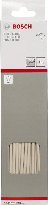 Image du produit Bosch Professional Zubehör Fil à souder en plastique, 225 mm, 4 mm, polypropylène (PP) Gris