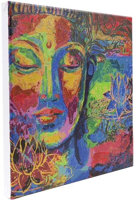 Produktbild Craft Buddy Malen nach Zahlen Bild-Set 30x30cm Buddha