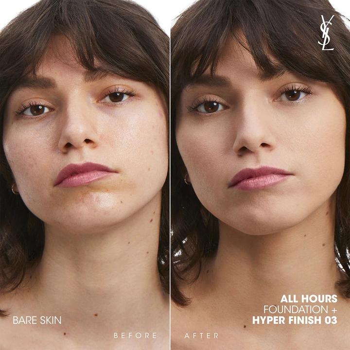 Actual product image Yves Saint Laurent Compact powder for a matte look All Hours (Hyper Finish Powder) 7.5 g - Shade: (03)