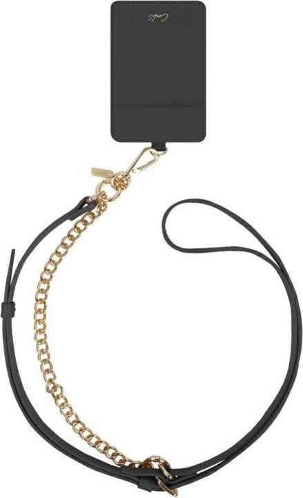 Uniq Universal 3-in-1 phone lanyard Coehl Caryne with card wallet ebony
