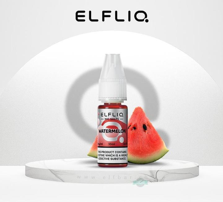 Actual product image Elfbar Elfliq (Watermelon)