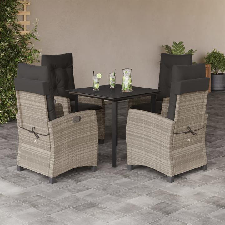Produktbild VidaXL 10-tlg. Garten-Lounge-Set mit Kissen (80 cm)