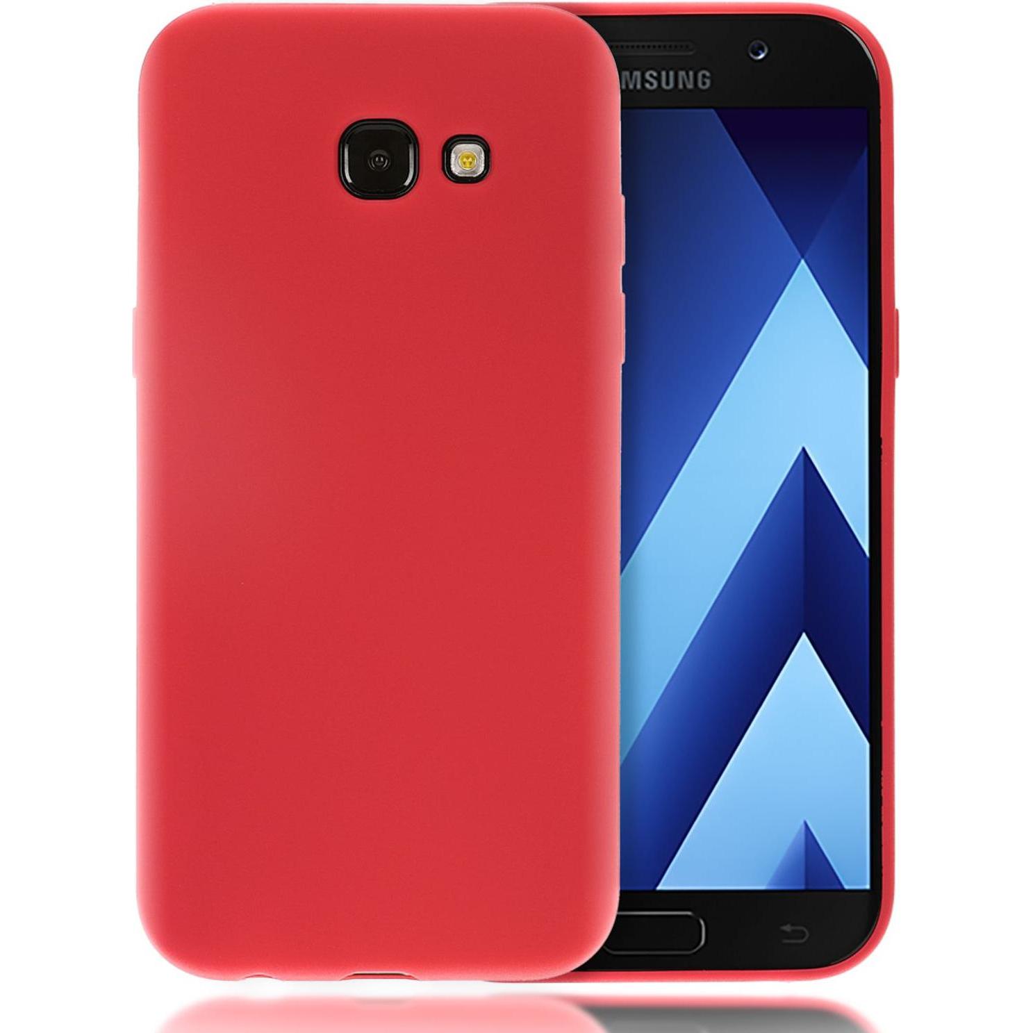 Nalia Handyhülle (Samsung Galaxy A3 (2017)), Smartphone Hülle, Rot