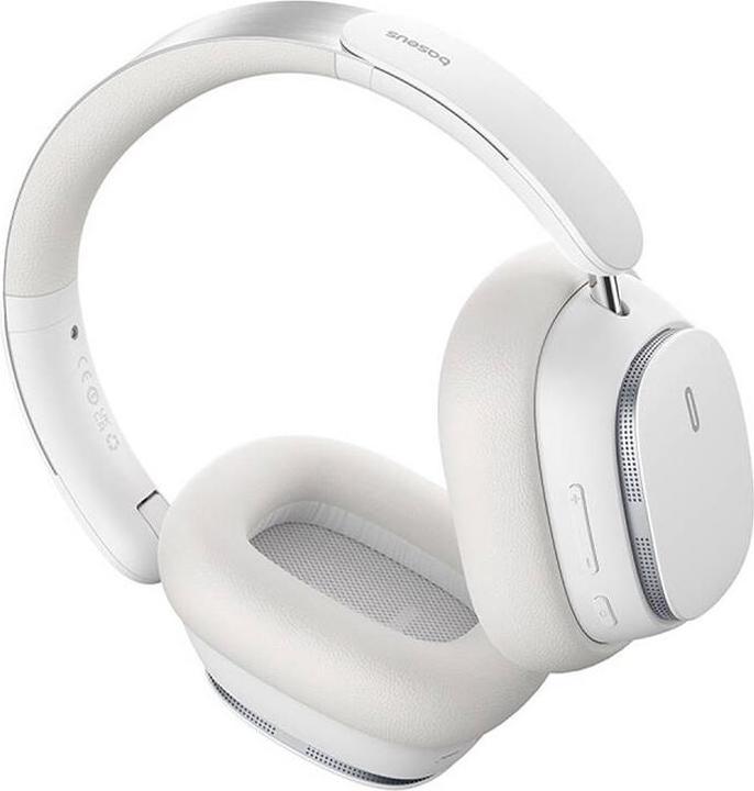 Image du produit Baseus Casque sans fil Bowie H1 Bluetooth 5.2 (blanc) (ANC, 80 h, Sans fil)
