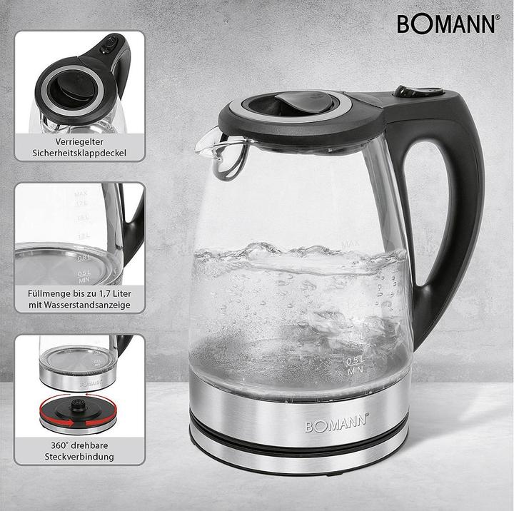 Actual product image Bomann WKS 6032 G (1.70 l)