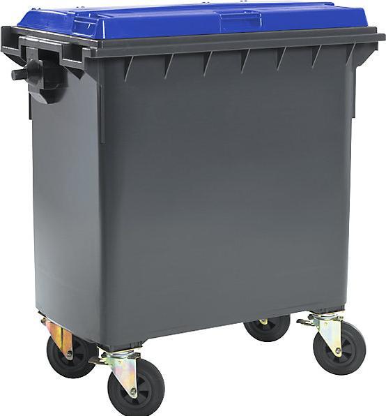 Immagine prodotto kaiserkraft Container per rifiuti in plastica (770 l)