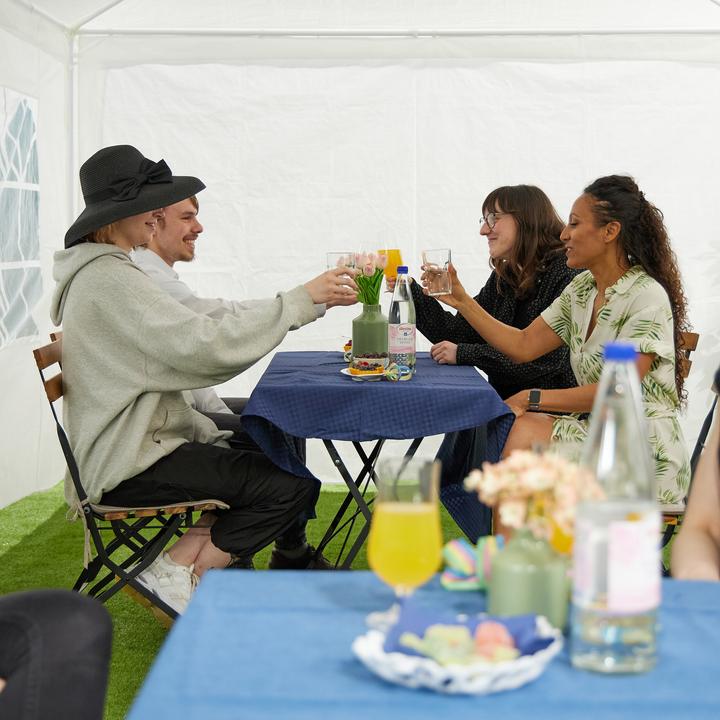 Actual product image Relaxdays 6x pavilion side wall (300 cm, 0.10 cm)