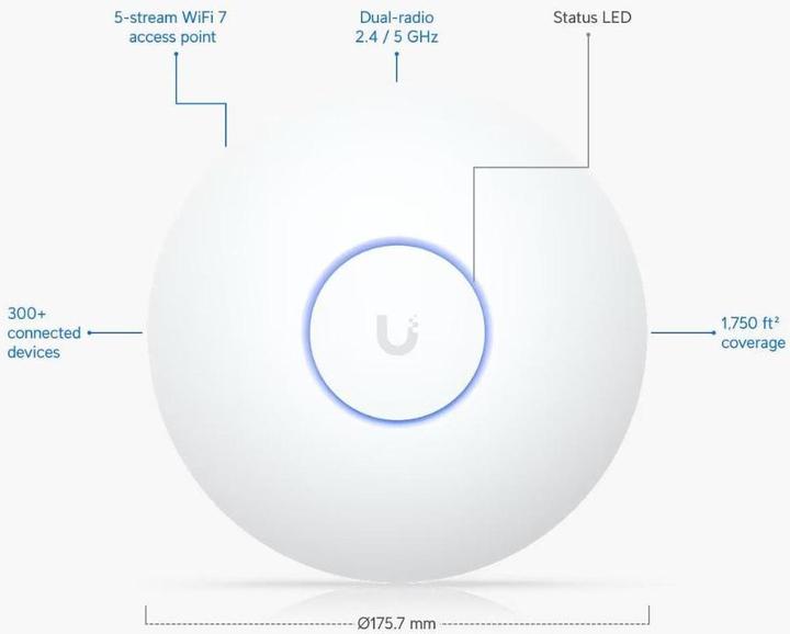 Actual product image Ubiquiti U7 Long-Range (4300 Mbit/s)