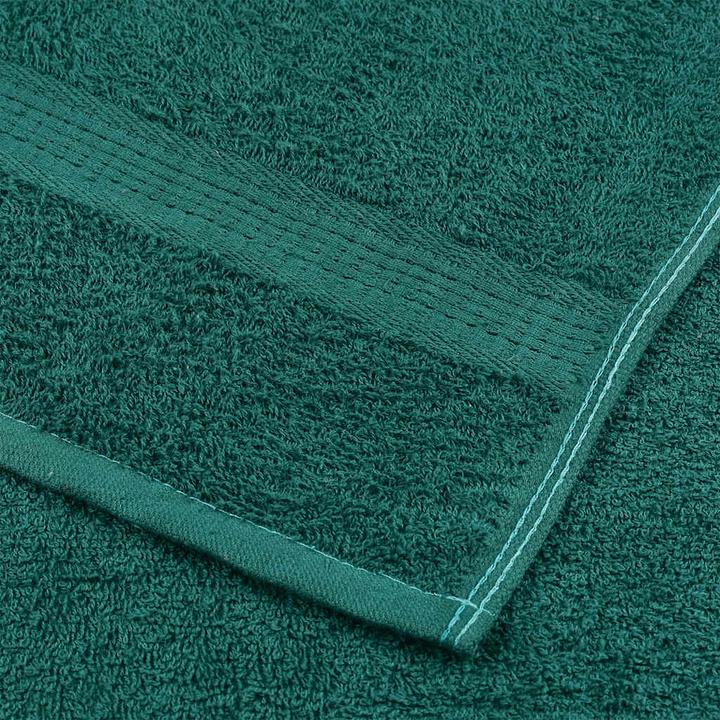 Immagine prodotto vidaXL Asciugamani per ospiti 2 pz. Verde 30x50 cm 360 g/m² 100% cotone asciugamano ospite (30 x 50 cm)