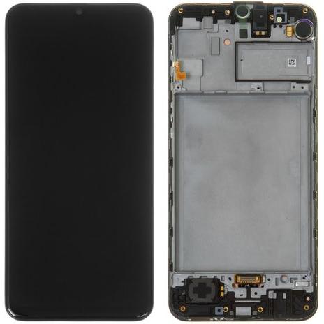 Samsung Galaxy M31 LCD Display - Black (Display, Galaxy M31), Mobilgerät Ersatzteile, Schwarz