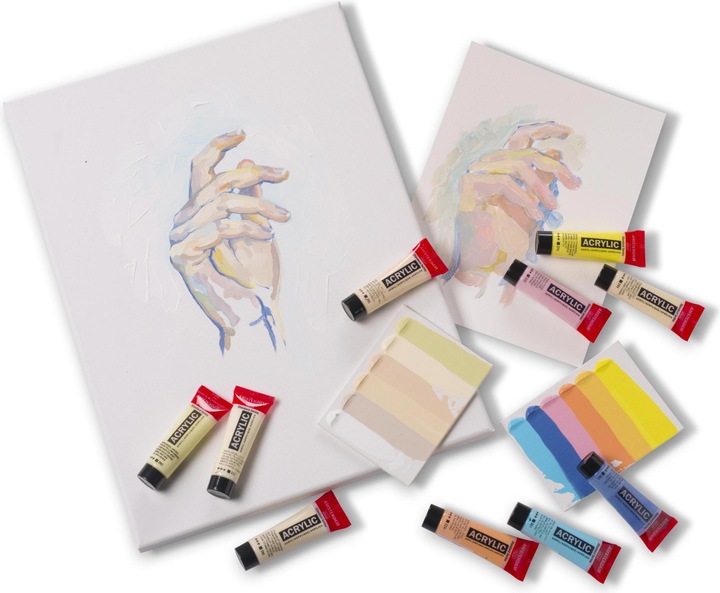 Actual product image Amsterdam Acrylic colour pastels (Multicoloured, 240 ml)
