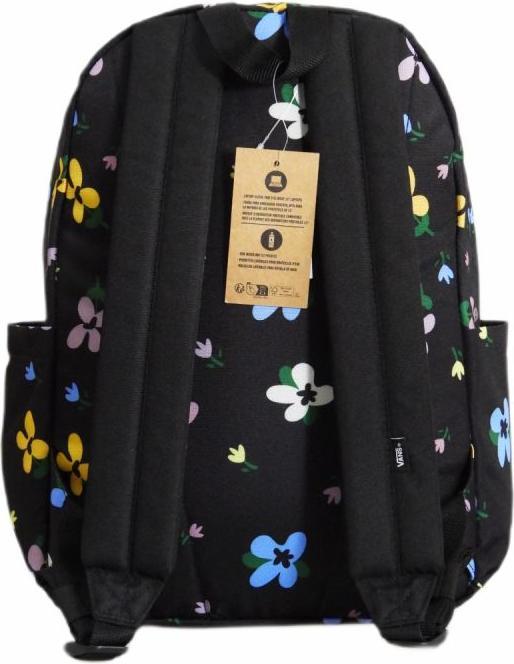 Actual product image Vans Old Skool Grom Backpack Black / Lavender - VN000H56DAJ1