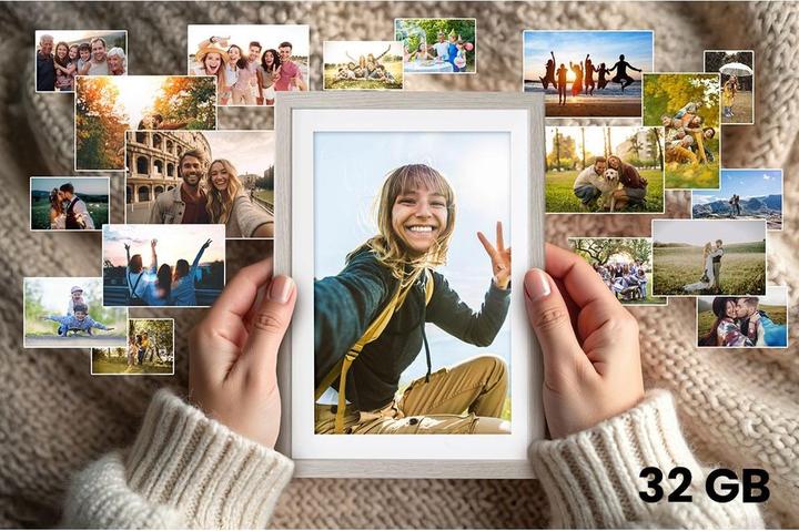 Actual product image Rollei Smarter Bilderrahmen | 10,1" Diagonale | WiFi | Frameo App | Modell 108 (10.10", 1280 x 800 pixels)