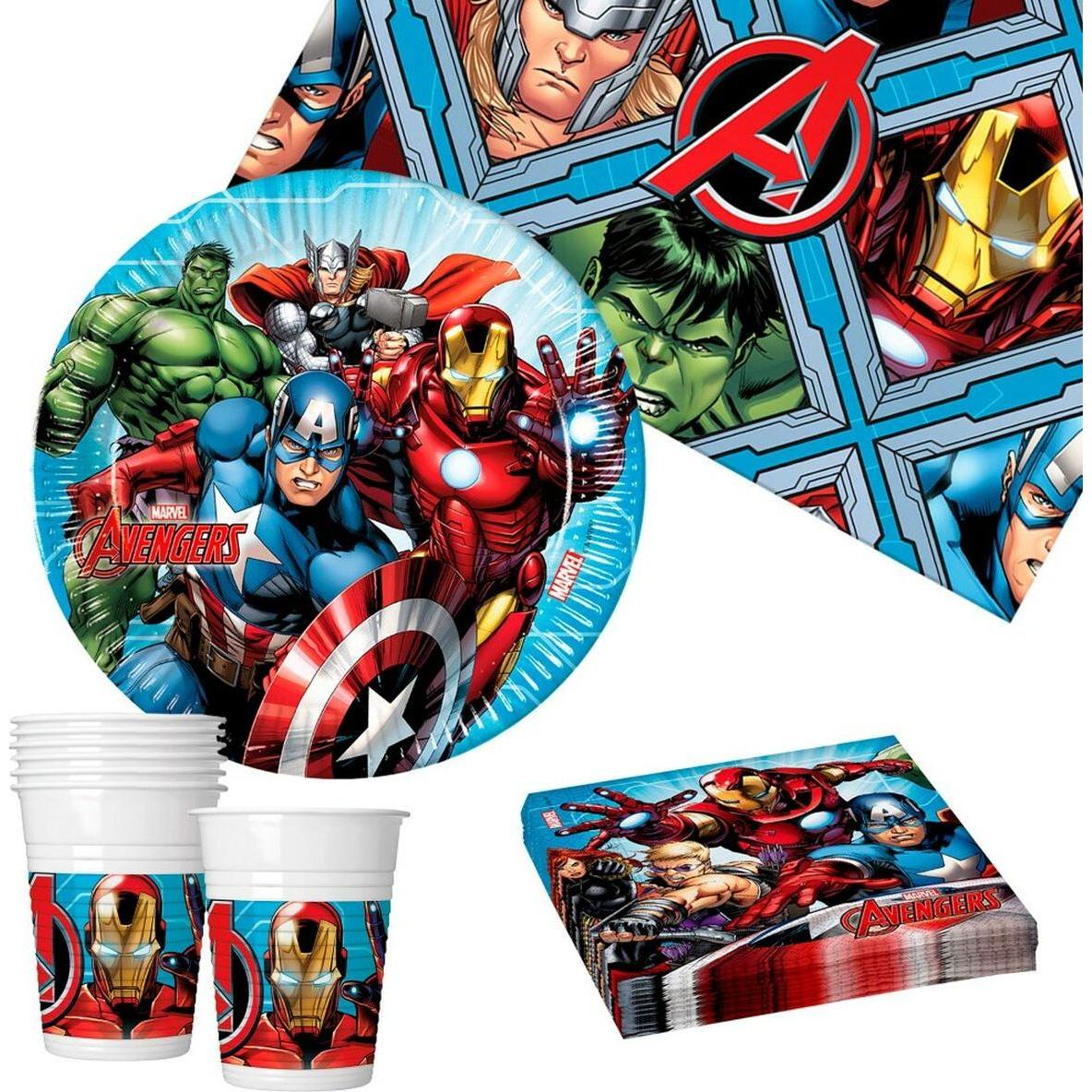 Marvel Set Partyartikel The Avengers 37 Stücke (45273852)