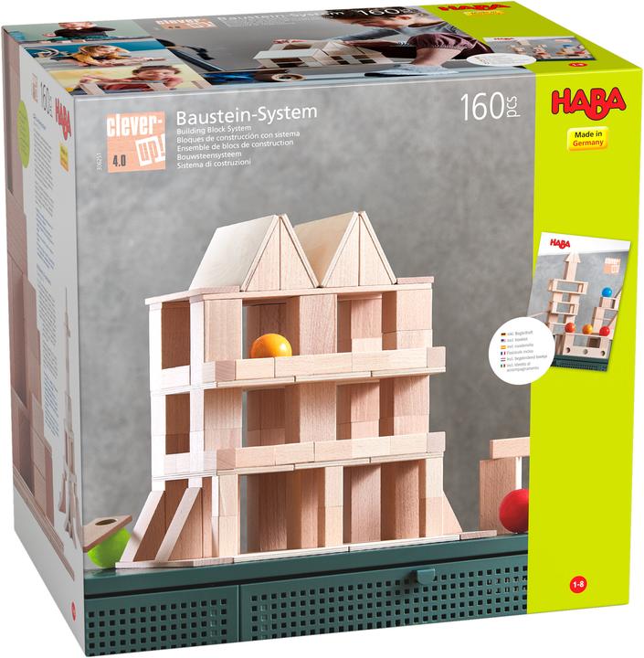 Produktbild Haba Blokken Bouwsteensysteem Clever-Up! 4.0 (160 delen)