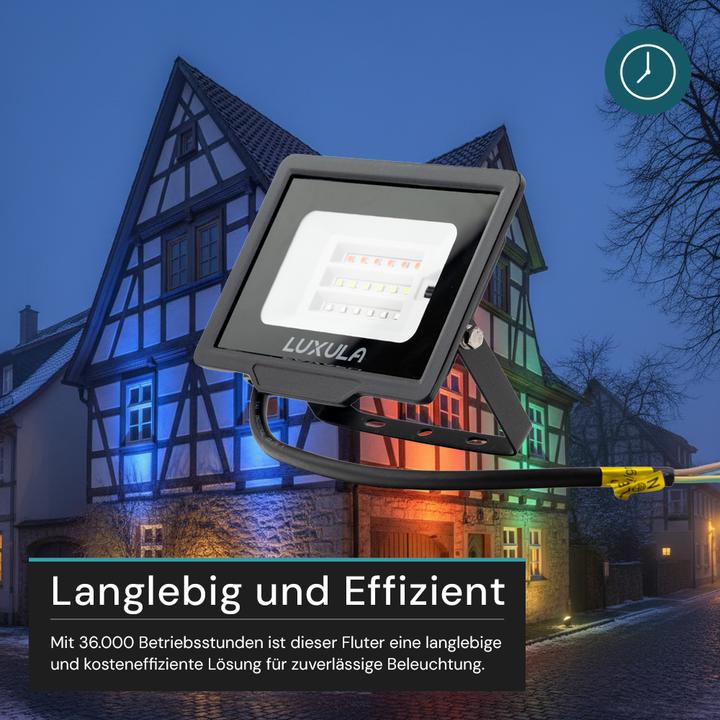 Produktbild Luxula RGB LED-Fluter (IP65)