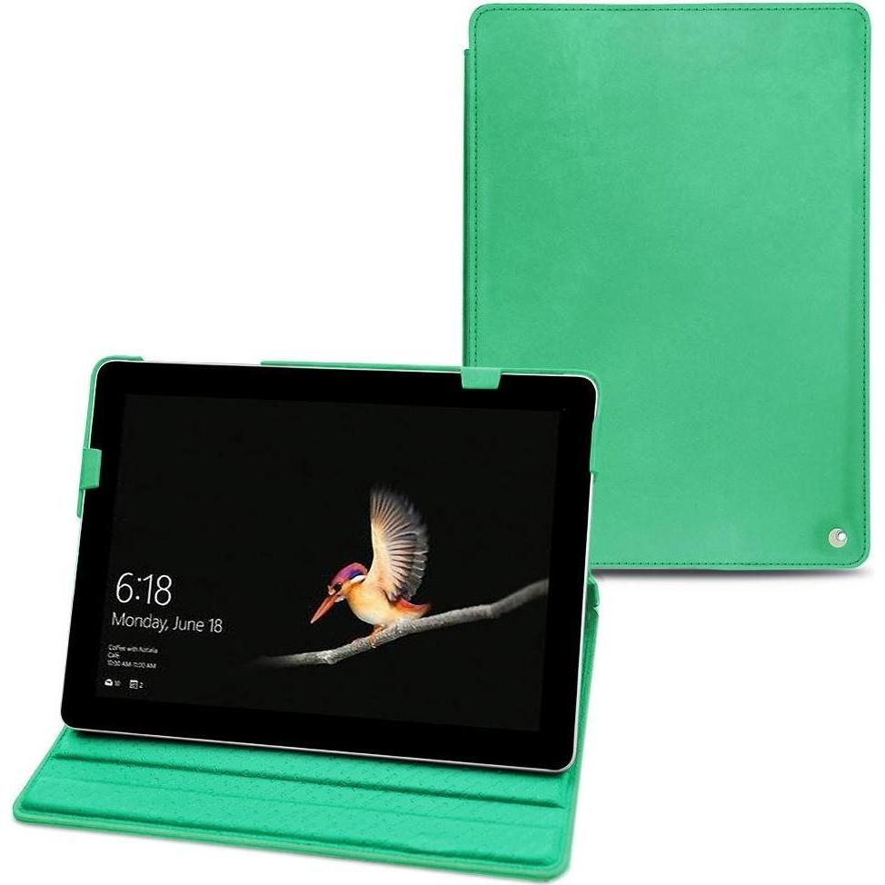 Noreve Lederschutzhülle (10", Microsoft), Notebooktasche, Grün
