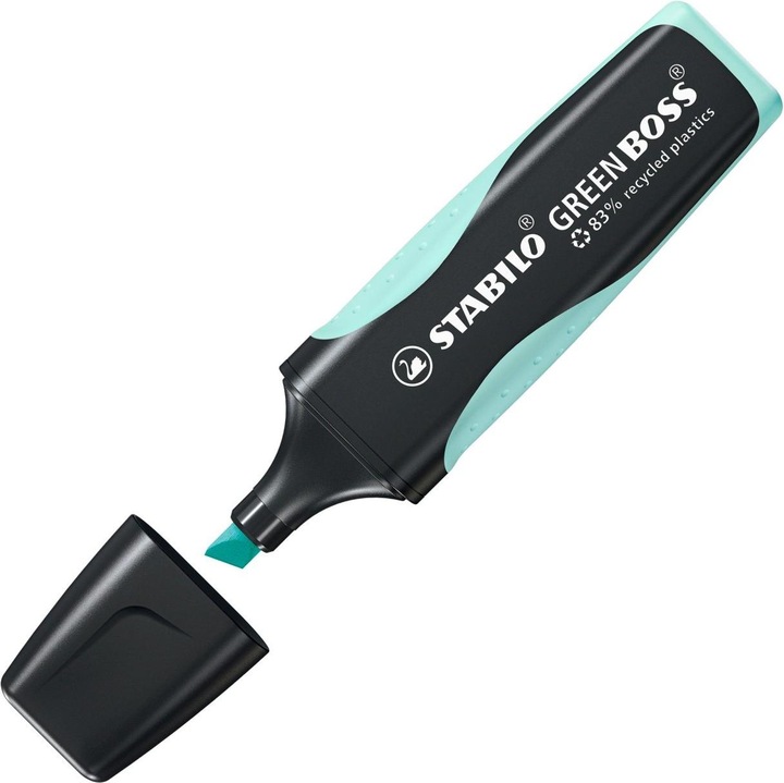 Produktbild STABILO GREEN BOSS Pastel Textmarker (Turquoise, 5 mm, 1 x)