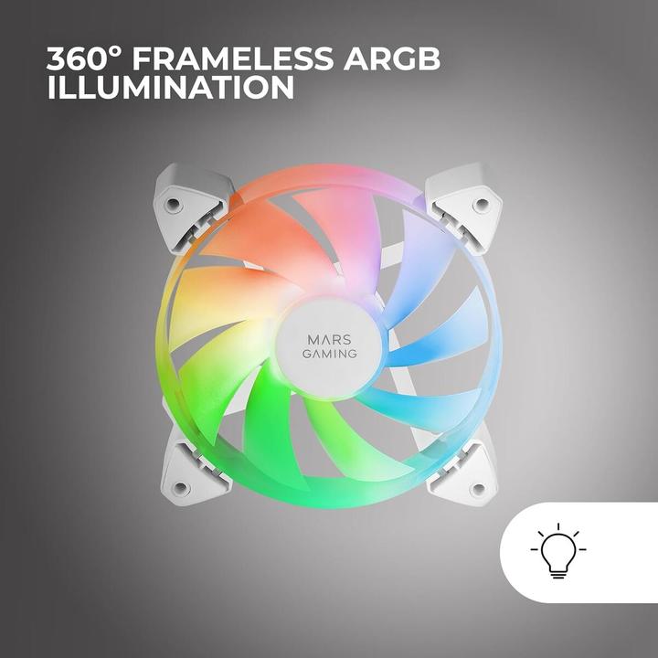 Immagine prodotto Mars Gaming MF-3A (120 mm, 3x)
