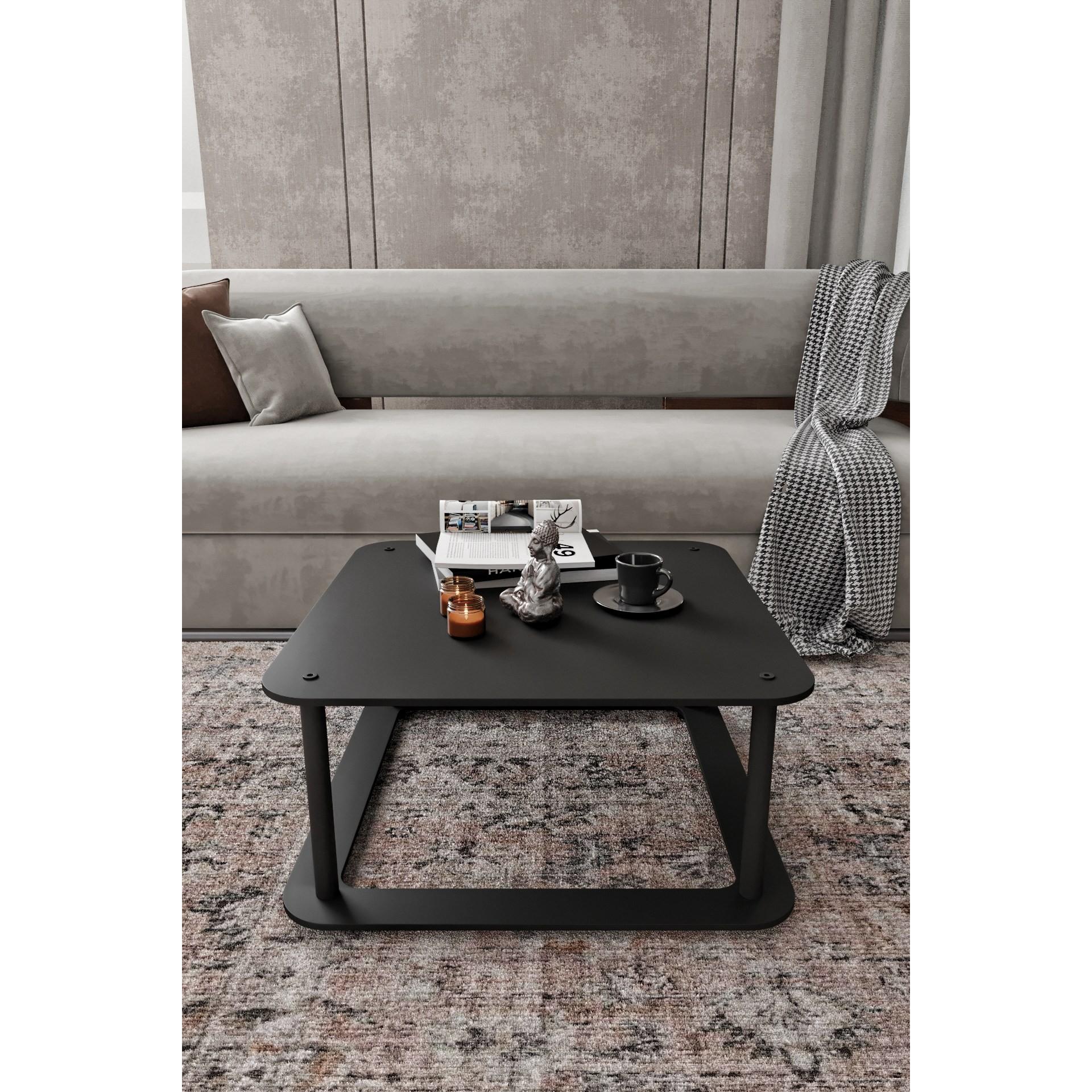 Thumbnail - Hanah Home, Couchtisch + Beistelltisch, Hole Square (70 x 38 x 70 cm)