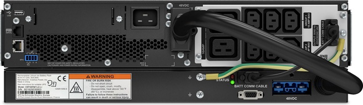 Produktbild APC SRT3000*UXI*-NCLI (3000 VA, 2700 W, Online-Doppelwandler USV)