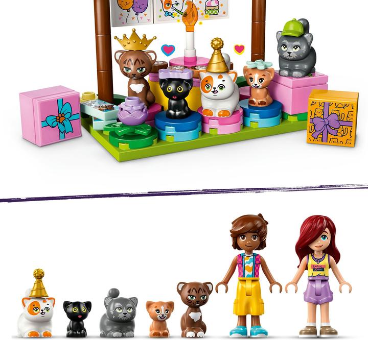 Image du produit LEGO Katzengeburtstagsparty & Baumhaus (LEGO Friends)