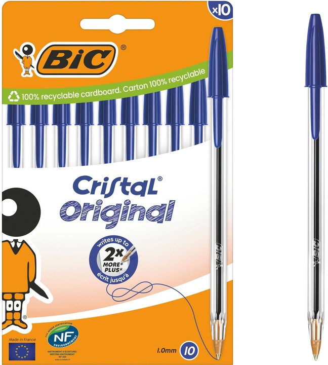 Immagine prodotto Bic Cristal (Trasparente, 10 x)