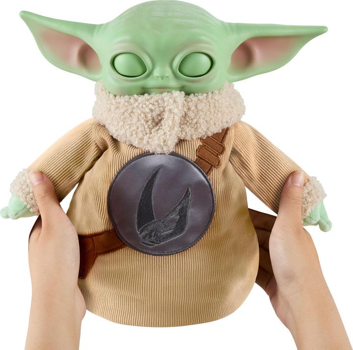 Actual product image Star Wars 10" Grogu Pick Me up Feature Plush (22.86 cm)