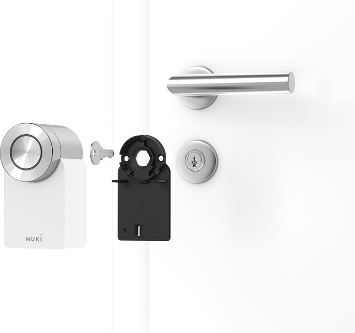 Produktbild Nuki Smart Lock Pro (4th Gen) + Door Sensor CH (Smartphone)