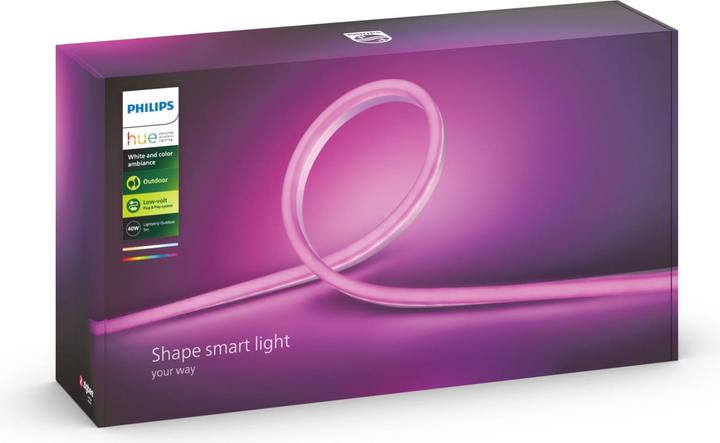 Immagine prodotto Philips Hue Outdoor Lightstrip (RGBW, 500 cm, Esterno)