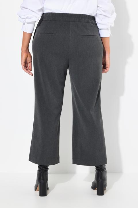 Produktbild Ulla Popken Culotte, weites Bein, Elastikbund, Viskose-Stretch (50)