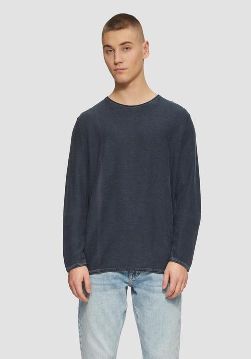 Immagine prodotto S.Oliver Strickpullover Gewaschener Strickpullover mit Rollkante (XL)
