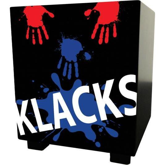 Baff Klacks Trommelhocker Schwarz Cajon für Kinder, Perkussion, Schwarz