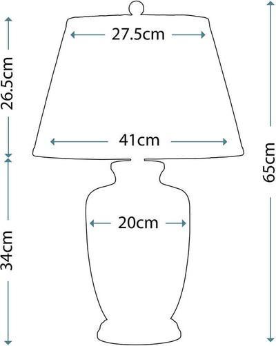 Productafbeelding Elstead Lighting Gold Birds tafellamp E27 goud crème, Made in UK (E27)