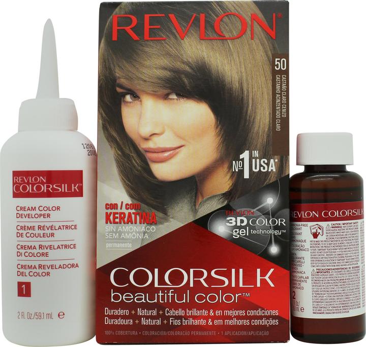 Immagine prodotto Revlon Professional Colorsilk Bellissima Color 50 Colorazione per capelli castani (50)