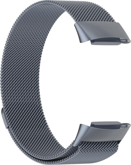 Produktbild Cover-Discount Fitbit Charge 5 - Milanese Edelstahl Armband grau (Edelstahl)
