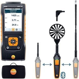 Actual product image Testo Luxmeter 440 Lux set 0563 4402 Calibration