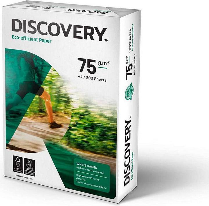 Actual product image Discovery Printer paper dina4 (500 Sheets, 75 g/m²)