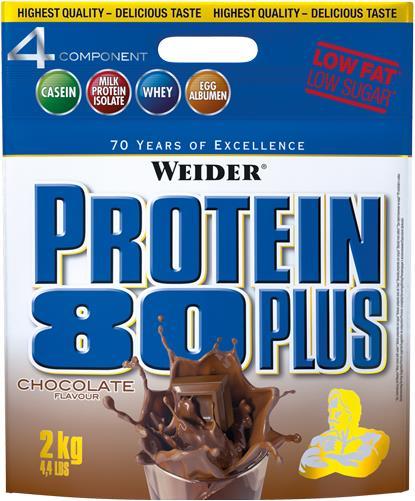 Produktbild Weider Protein 80 Plus (2000g Beutel) (Wild Berries, 1 Stk., 2000 g)
